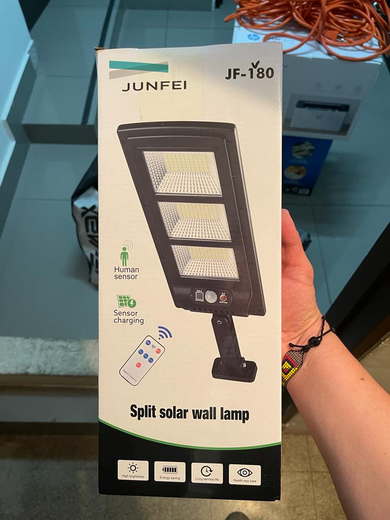 Lampara solar