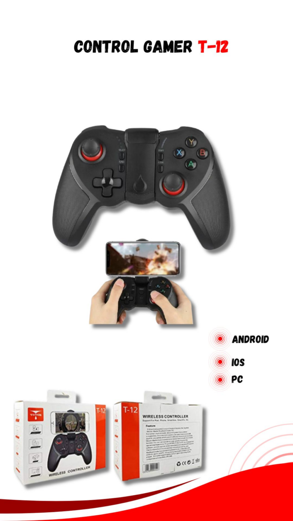 CONTROL GAMER T12