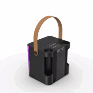 Bocina para karaoke con micrófono